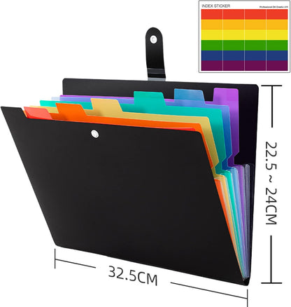 7-Pocket Expanding Accordion File Organizer