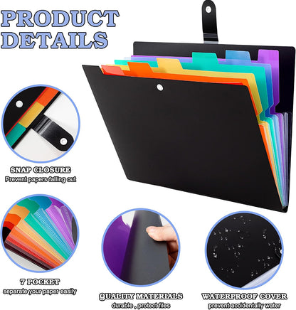 7-Pocket Expanding Accordion File Organizer